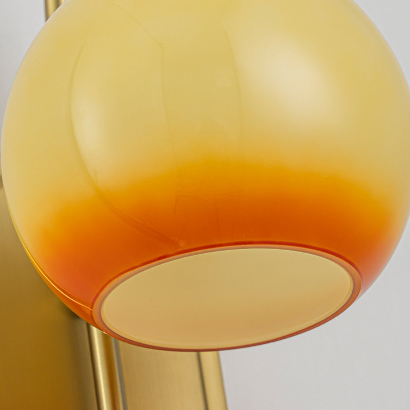Dimmable Armed Wall Sconce