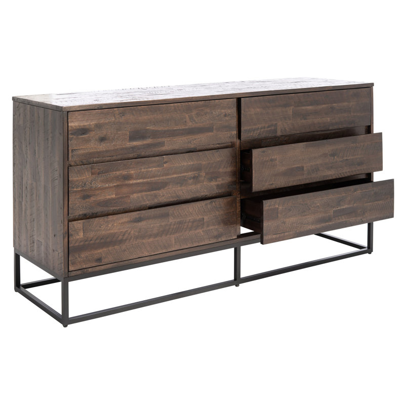 Commode double 6 tiroirs Emmarose