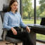 Fauteuil de bureau gris Yessenia