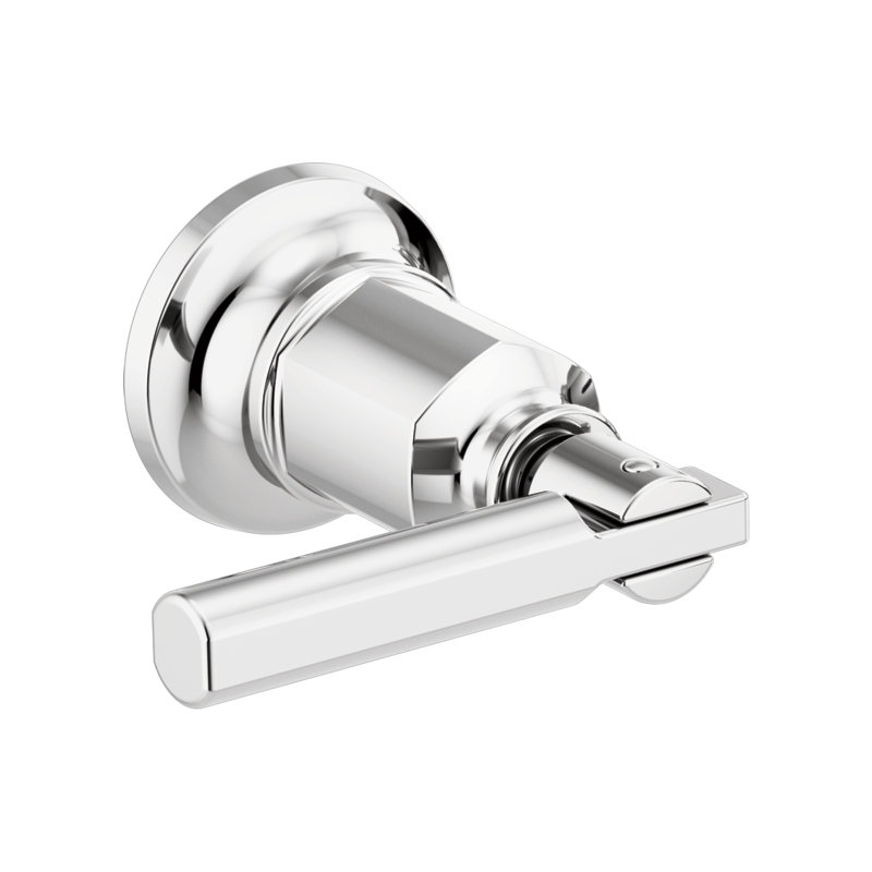 Invari® Two-Handle Wall Mount Tub Filler, Lever, Polished Chrome