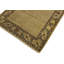 Tapis brun clair en laine noué à la main à motif floral fait à la main 5 pi 11 po x 9 pi Madhavi