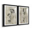 «Sumi-e Silhouette I», ensemble de 2 reproductions d'art-1917085880-1917085885-1980170826