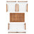 Avyion Acacia 4 - Person Patio Conversation Set with Cushions-338467532