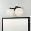 Ansley 2 Light Frosted Dimmable Vanity Light-94393070