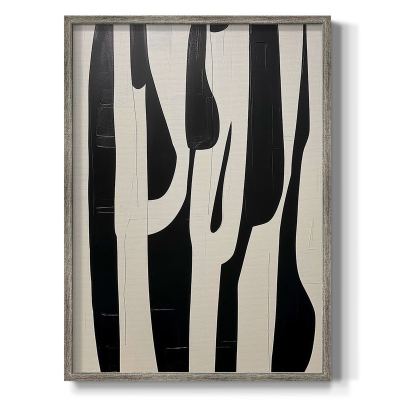 Série ABSTRACT DCXC III, reproduction encadrée - bois massif, H 30 po x l 24 po