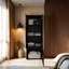 Armoire, 3 portes, 3 tablettes