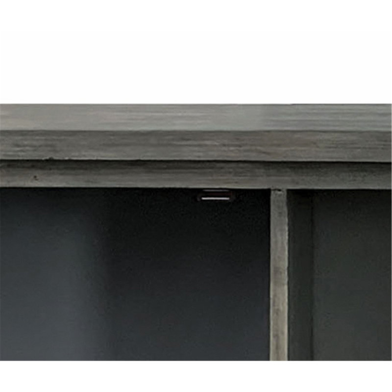 Stunning Console Table with Open Compartment Storage, Blending Rustic Charm and Modern Elegance for Any Room