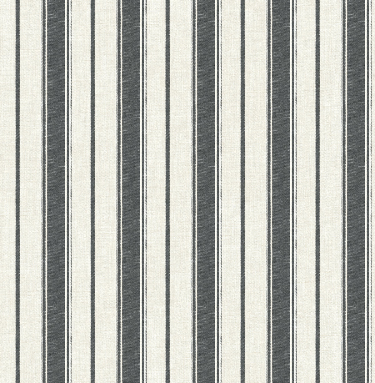 Leota Striped Wallpaper, Poppy Seed