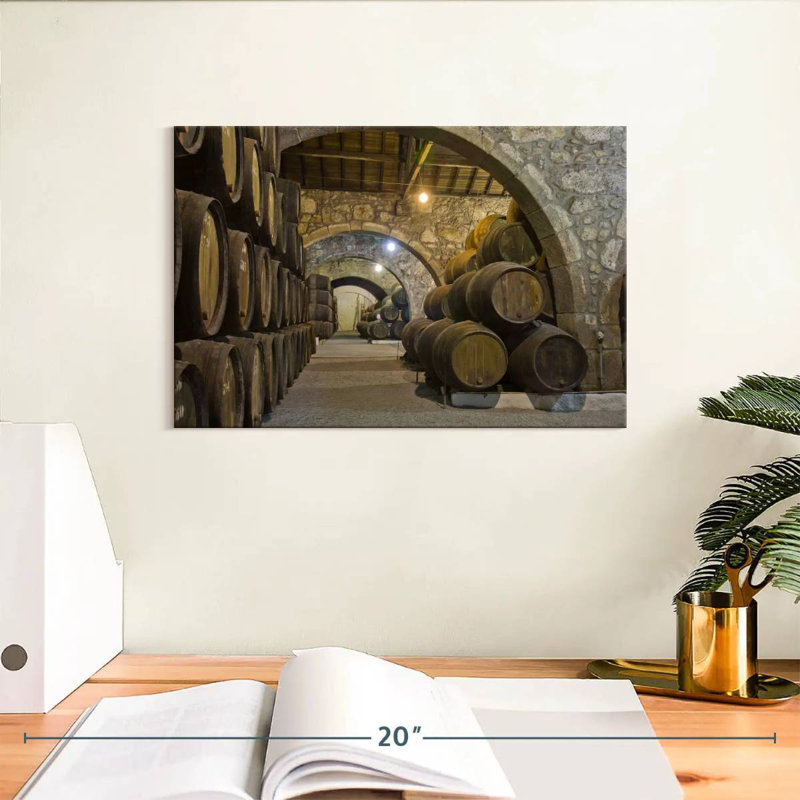 Cellar Wine Barrels, 8" H x 12" W