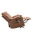 Fauteuil de massage inclinable électrique en similicuir