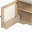 Banc de rangement rustique multifonctionnel pour chaussures avec coussin amovible-1305243235
