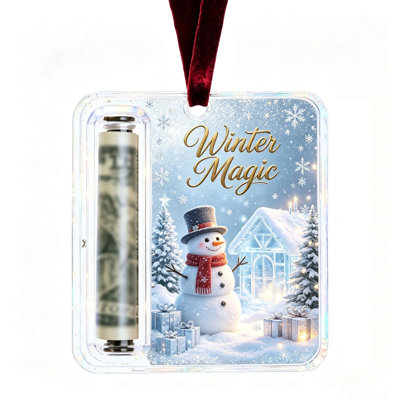 Christmas Cash Gift Ornament Christmas Money Clip Decorations Interest Christmas Tree Ornaments Christmas Decor Gifts