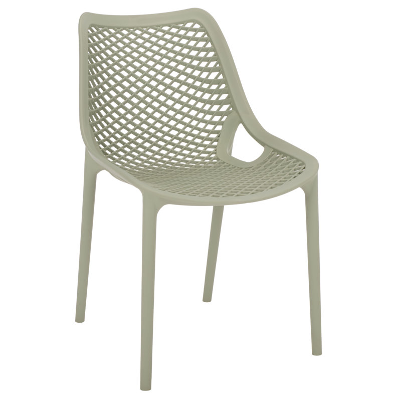 Ensemble de 2 chaises de salle à manger Leila, Green