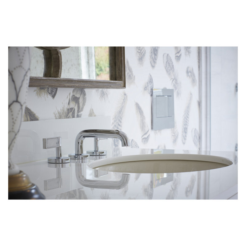 One™ Lever Widespread Bathroom Faucet, Chrome