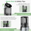 Extracteur de jus 6 pouces grande puissance 3 pouces 600W