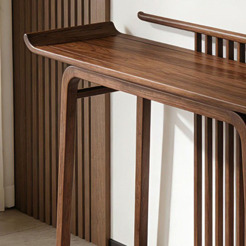 Console rétro de style chinois, 39.4" H x 63" W x 15.7" D