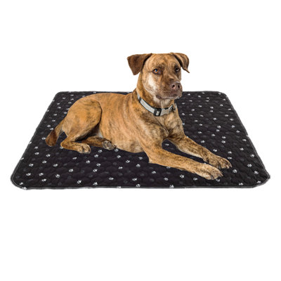 Tapis d'apprentissage de la propreté lavables PETMAKER pour chiens - Ensemble de 2 tapis réutilisables pour l'apprentissage de la propreté chez les chiots