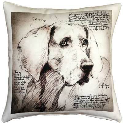  Coussin intérieur / extérieur Weimaraner Dog