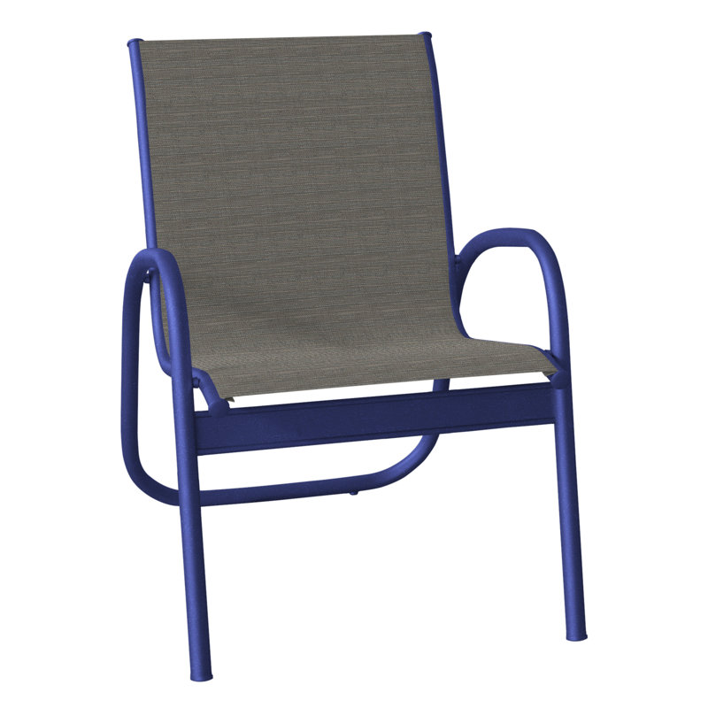 Fauteuil de patio Gardenella, Bois de plage texturé, Recueillir le charbon de bois