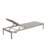 Harleen Outdoor Metal Chaise Lounge Set with Table