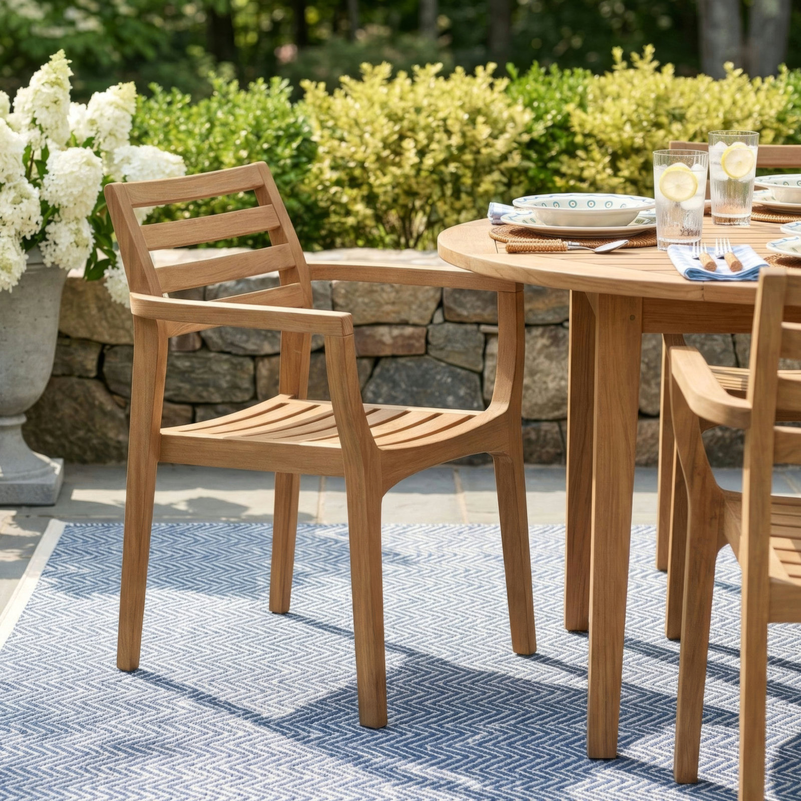 Kinsler Stackable Patio Armchair
