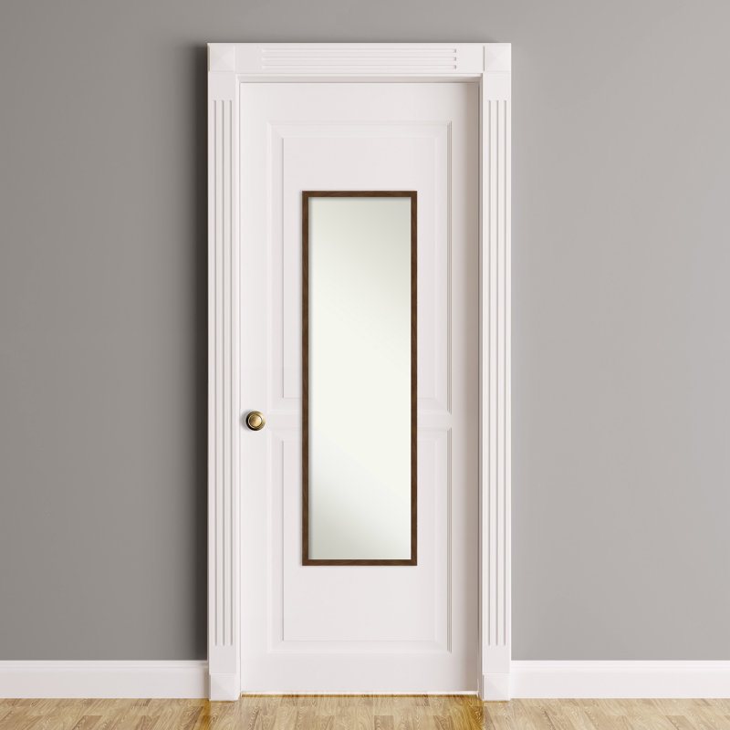 Speights Flat Mirror, Brown