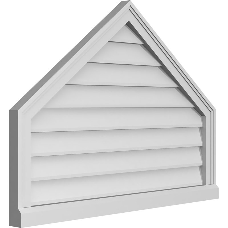Ventilé pignon non-fonctionnel Signature, H 26 po x l 36 po x P 2 po