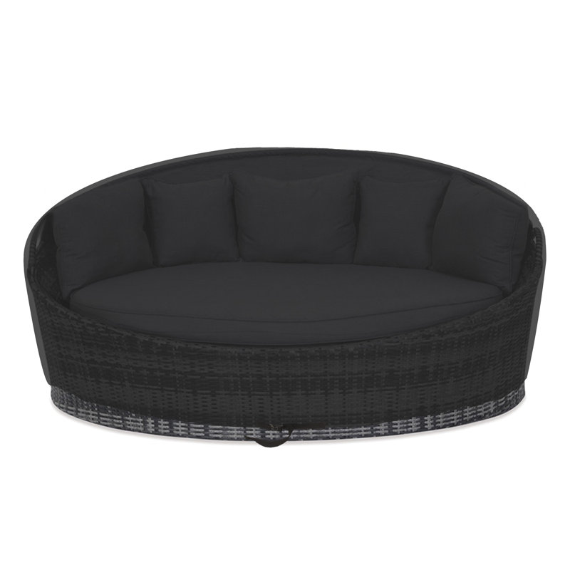 Covers & all Outdoor Daybed Cover, Heavy Duty 1000D Waterproof, UV & Tear Resistant 90 Inch Round Patio Furniture Cover for Daybed with Elastic Hem