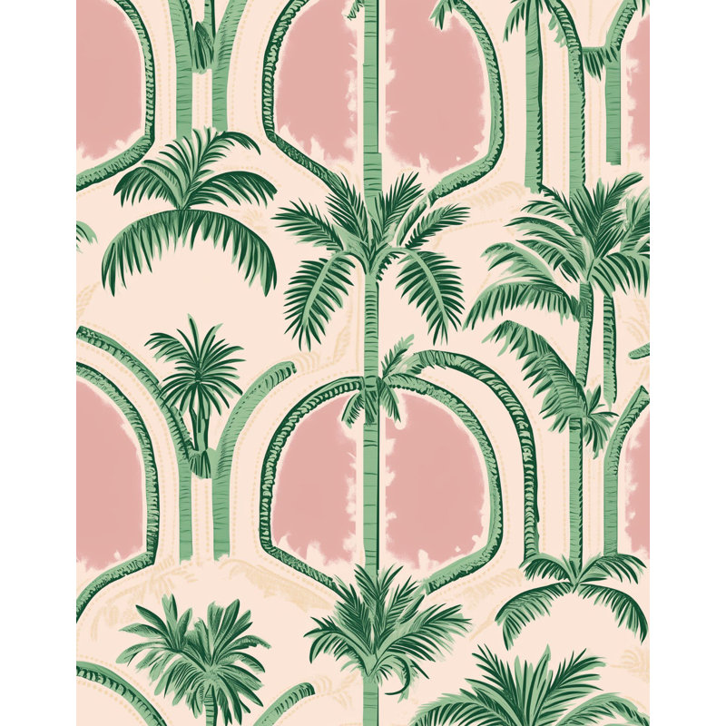 Rouleau de papier peint palmier Palm Paradise