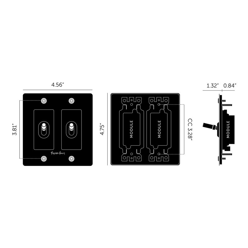 2G Toggle / Linear / Without Logo, Natural