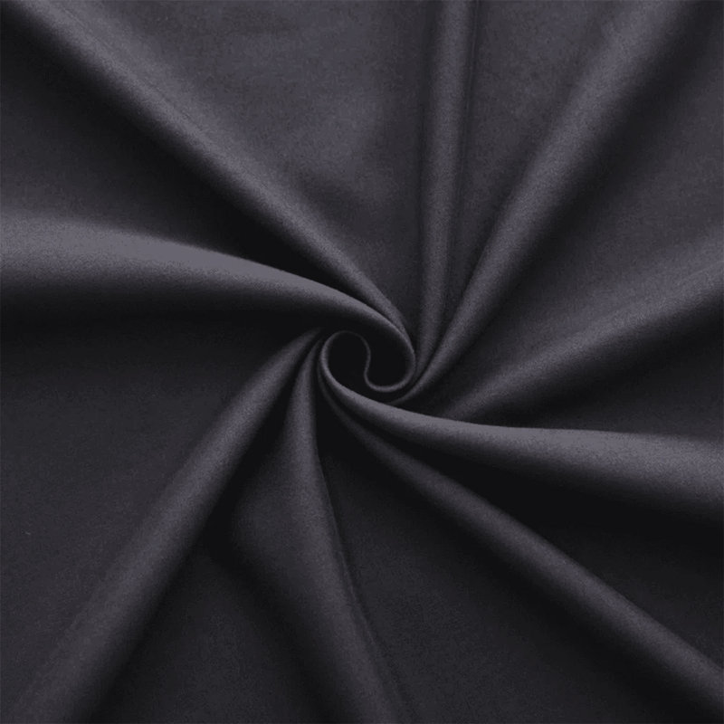 200 Thread Count Microfiber Deep Fitted Bed Sheet – 25cm Pocket, Charcoal, Single (3')