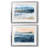 Wind And Water - Matted and Framed Under Acrylic Glass, Set of 2, Large Living Room Wall Art-931912271-931912367