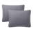 Square 3-Piece Solid Pinsonic Textured Quilt Set-112922442-97535289