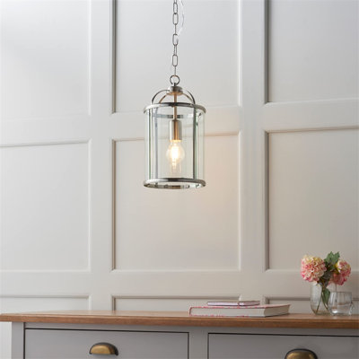 1 - Light Sliver Single Pendant