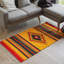 Wool Abstract Area Rug in Yellow
