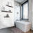 Geneva Single Handle Dual Function Temperature Control Tub and Shower Faucet Diverter with Valve-10310834