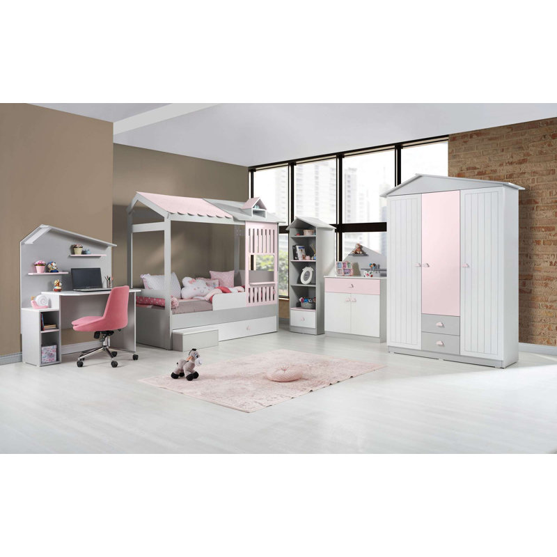 Commode, Gris rose