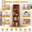 130cm H x 40cm W Book Display Bookcase