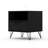 Rockefeller 20" Nightstand in Black (1-Drawer)-1904806462