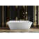 Vaughn 70.87'' x 45.25'' Freestanding Soaking Acrylic Bathtub