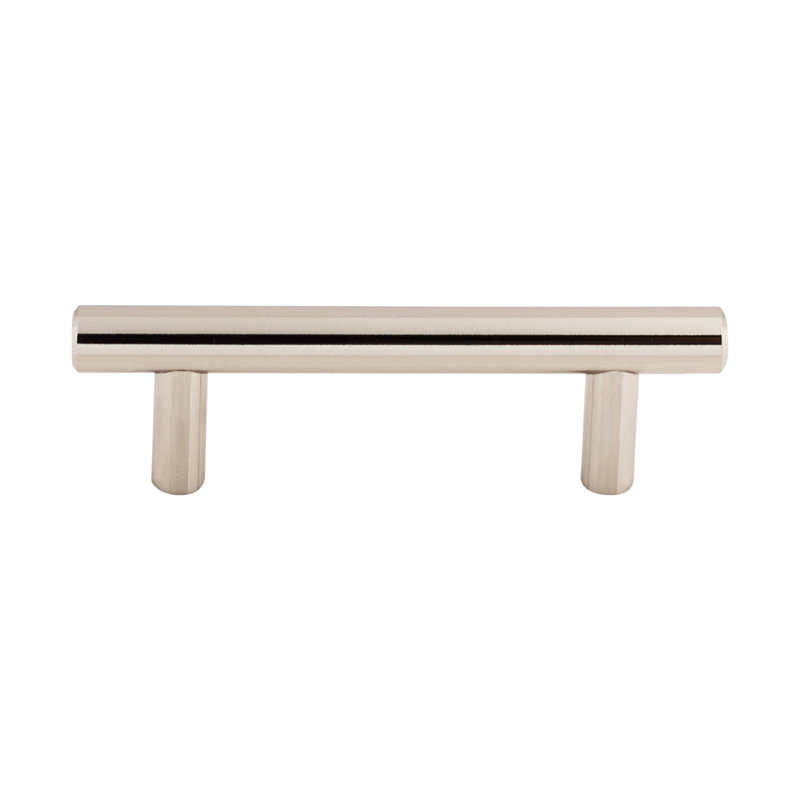 Hopewell Bar Pull, Polished Nickel, 3" Center to Center