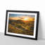 'Mam Tor in the Peak District' - Picture Frame Graphic Art Print on MDF-56859565-56859566