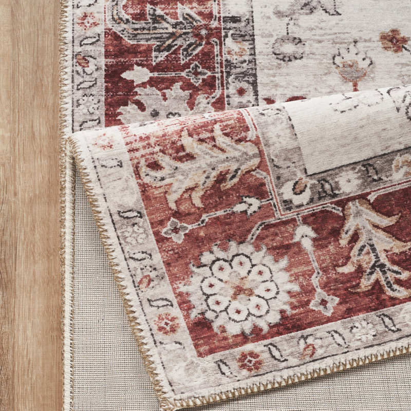 Oxford Red Area Rug, Runner 2'6'' x 9'8''