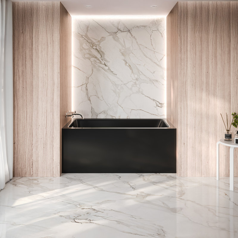 Baignoire avec tablier de trempage gauche 54 x 30 Voltaire, Gauche