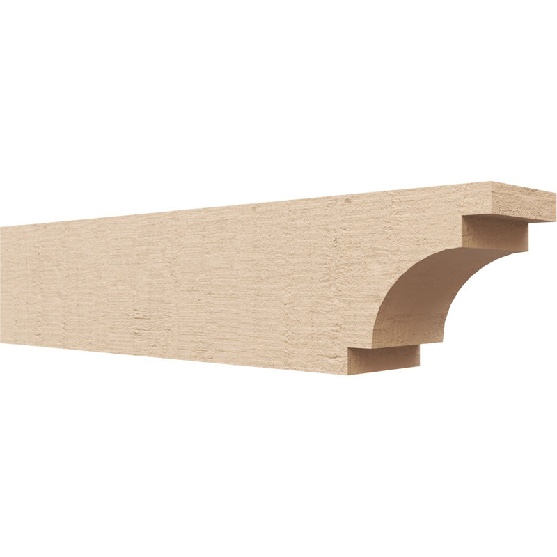 Bois de méditerranée TimberThane Ra partier, brun clair apprêté, H 8 po x l 36 po x P 6 po
