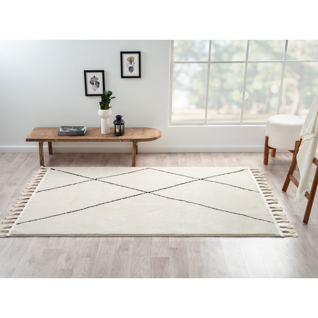 Teppich Oasis Tapis weiß