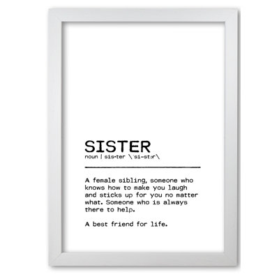 Sister Best Friend - Print
