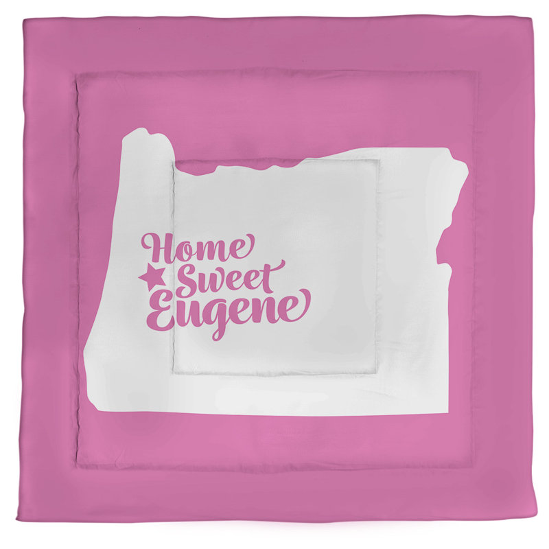 Oregon Modern & Contemporary Polyester Percale Comforter, Pink