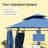 Outdoor Gazebo With Curtains,Double Roof Patio Gazebo,For Garden, Lawn, Backyard And Deck-123312192