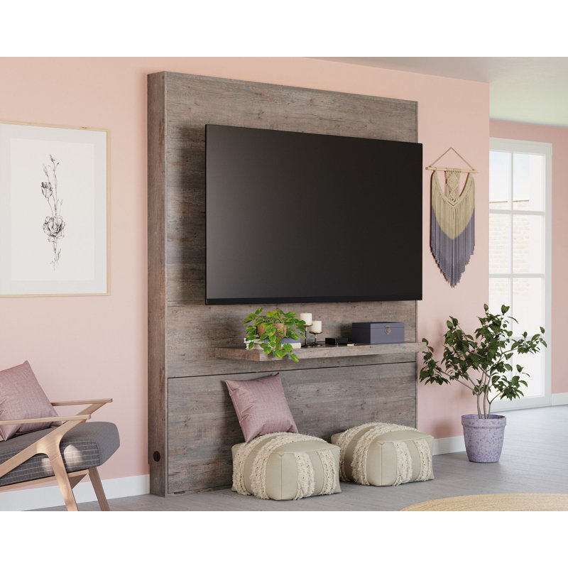 Crédence de rangement une pièce Johnas, Satin